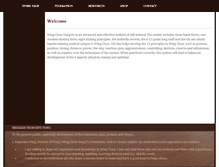 Tablet Screenshot of fongswingchun.com